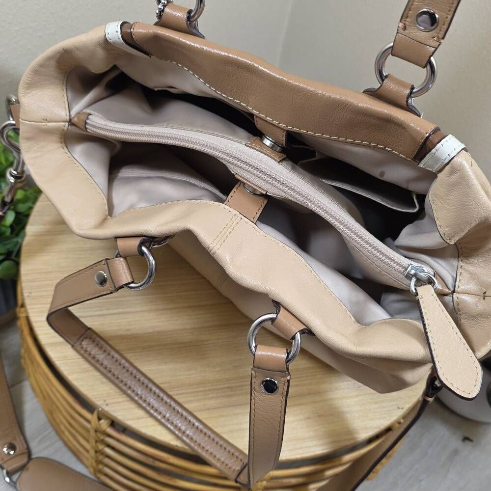 Coach Ashley Spectator Leather Shoulder Bag | Matching Wallet - Picture 10 of 16